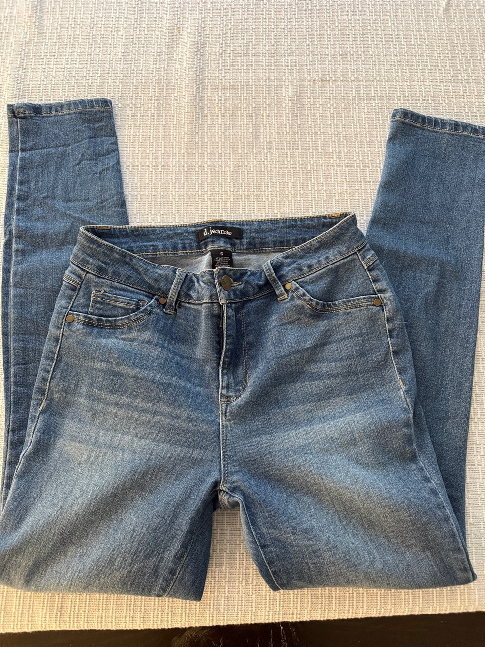d. jeans Light Blue Women's Stretch Skinny Jeans